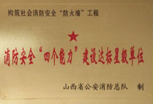消防安全“四個能力”建設(shè)達